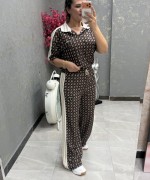 GES POLO YAKA İKİLİ TAKIM  Acı Kahve