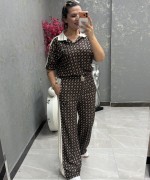 GES POLO YAKA İKİLİ TAKIM  Acı Kahve