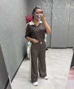 GES POLO YAKA İKİLİ TAKIM  Acı Kahve