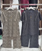 LEOPAR FERMUAR DETAYLI TAKIM Antrasit