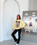 ÇİLEKLİ MCK SWEATSHİRT  Sarı