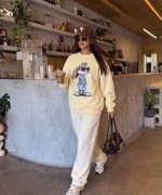 BUGGS BUNNY SWEATSHİRT  Sarı