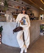 BUGGS BUNNY SWEATSHİRT  Beyaz