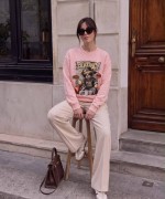BLATANCY AYICIKLI SWEATSHİRT  Pembe