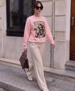 BLATANCY AYICIKLI SWEATSHİRT  Pembe