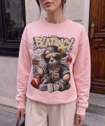 BLATANCY AYICIKLI SWEATSHİRT  Pembe