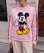 ELİ CEBİNDE MCK SWEATSHİRT  Pembe
