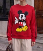 ELİ CEBİNDE MCK SWEATSHİRT  Kırmızı