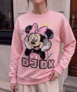 FİYONKLU MCKY SWEATSHİRT  Pembe