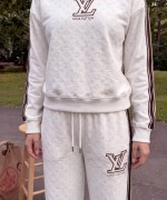 LV KABARTMALI İKİLİ TAKIM Beyaz