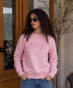 GES 1981 İŞLEME DETAY SWEATSHİRT  Pembe