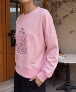 SİMLİ MCK SWEATSHİRT  Pembe