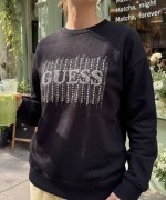 GES TAŞLI SWEATSHİRT  Siyah