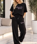 ALEXANDER FULL TAŞLI İKİLİ TAKIM  Siyah