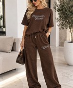 ALEXANDER FULL TAŞLI İKİLİ TAKIM  Acı Kahve