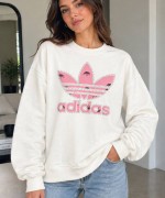 ADS BASKI SWEATSHİRT  Beyaz