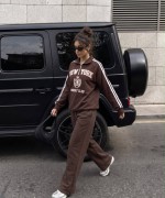 YARIM FERMUAR NEW YORK SWEATSHİRT  Acı Kahve