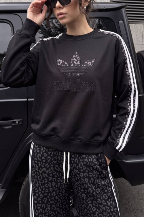 ADS LEOPARLI İKİLİ TAKIM  Bej