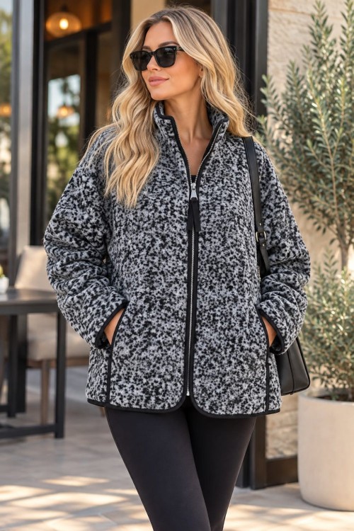 POLAR CEKET Siyah
