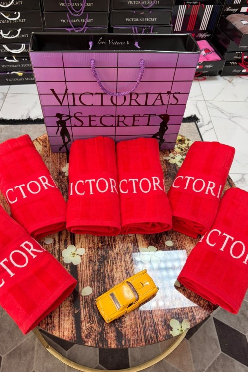 VCTR 6 LI EL HAVLU SETİ  Kırmızı