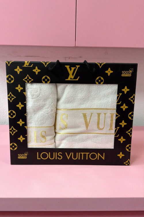 LV HAVLU SETİ  Beyaz