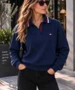 TMY POLO YAKA SWEATSHİRT  Lacivert