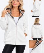 BRRY UNISEX FERMUARLI HIRKA  Beyaz