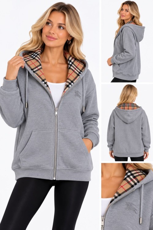 BRRY UNISEX FERMUARLI HIRKA  Gri