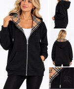 BRRY UNISEX FERMUARLI HIRKA  Siyah
