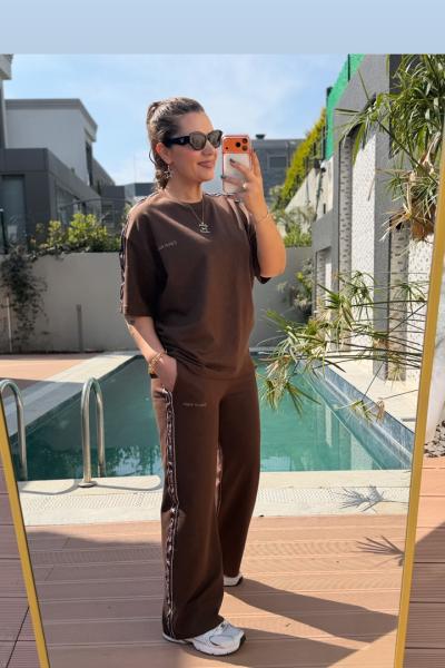 CKA BASKILI İKİLİ TAKIM Acı Kahve