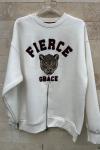 FIERCE GRACE KAPLAN BASKILI SWEAT  Beyaz