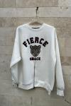 FIERCE GRACE KAPLAN BASKILI SWEAT  Beyaz