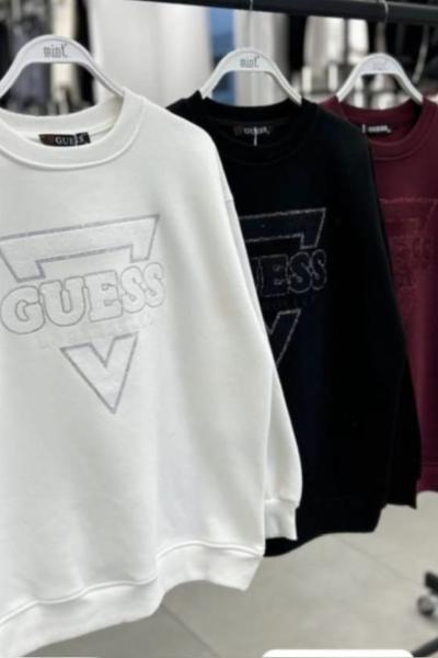 Gues Bayan Sweat  Bordo