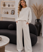 OMUZ VE PAÇA TAŞLI İKİLİ TAKIM  Bej