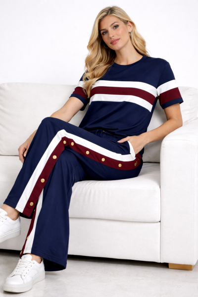 YAN ÇITÇIT İKİLİ TAKIM Lacivert